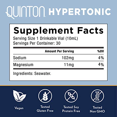 Original Quinton Hypertonic - Concentrated Pure Seawater Electro