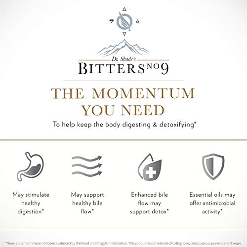Quicksilver Scientific Dr. Shades Bitters No. 9, 1.7 Fl Oz 50 Ml