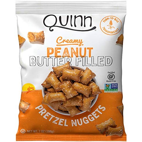 Quinn, Peanut Butter Filled Pretzels, 7 Ounce