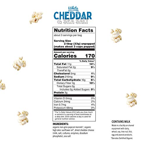 Quinn Microwave Popcorn - Made With Organic Non-Gmo Corn - Butte