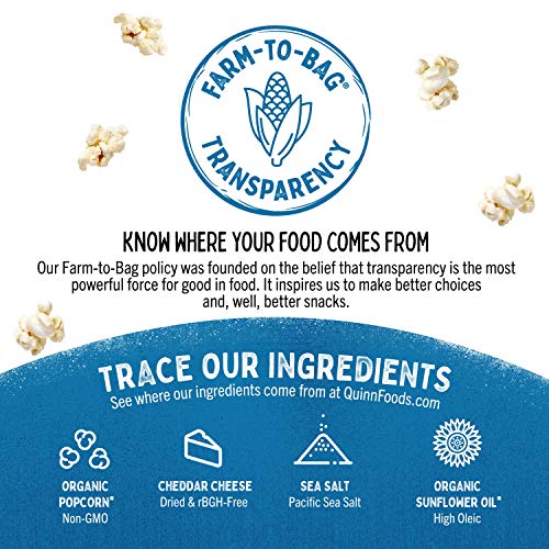 Quinn Microwave Popcorn - Made With Organic Non-Gmo Corn - Butte