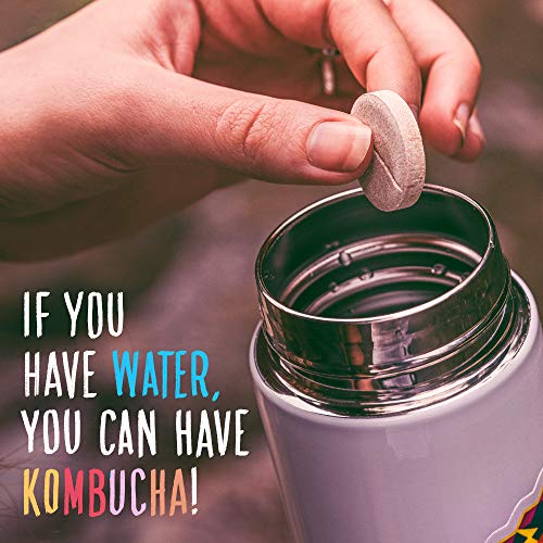 Qula Kombucha Drink Tabs Queen Of Cups Guava Rose Flavor Trans