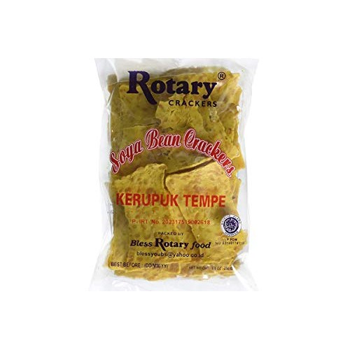 Kerupuk Tempeh Soybean Crackers - 8.8Oz Pack Of 1