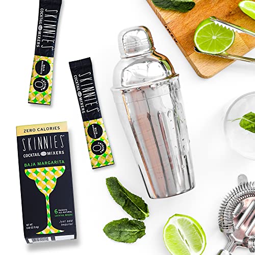 Rsvp Skinnies - 0 Calorie Mixers - Baja Margarita, 4-Boxes 6 Pa