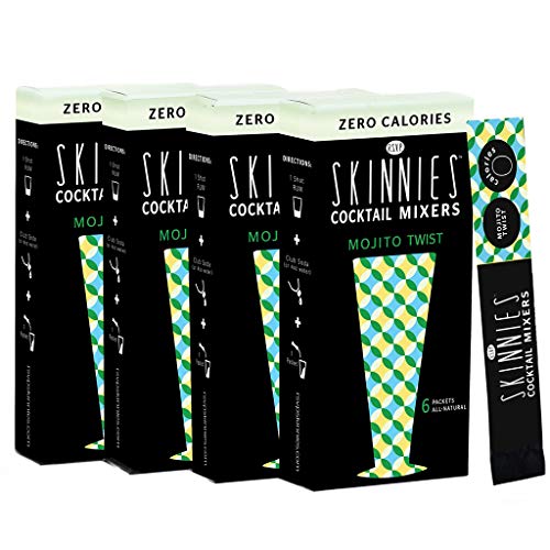 Rsvp Skinnies - 0 Calorie Mixers - Mojito Twist, 4-Boxes 6 Pack