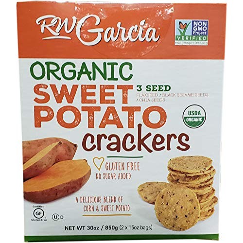 Rw Garcia Organic Sweet Potato Cracker 2 X 15 Ounce, 30 Ounce