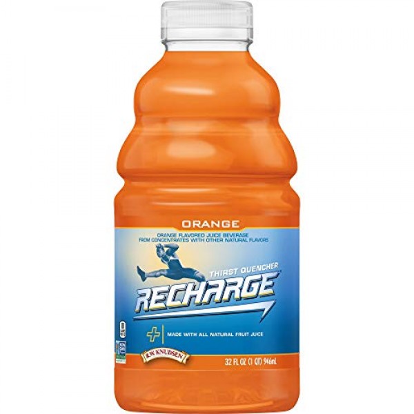 R.W. Knudsen Family Recharge Orange Flavored Sports Beverage, 32