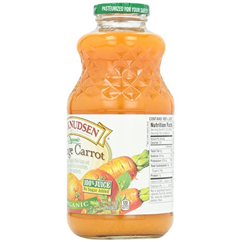R.W. Knudsen Family Organic Orange Carrot Juice Blend, 32 Ounces