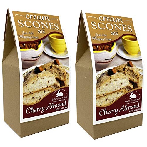 Rabbit Creek Cherry Almond Scones Pack Of 2 - Easy Gourmet Scone