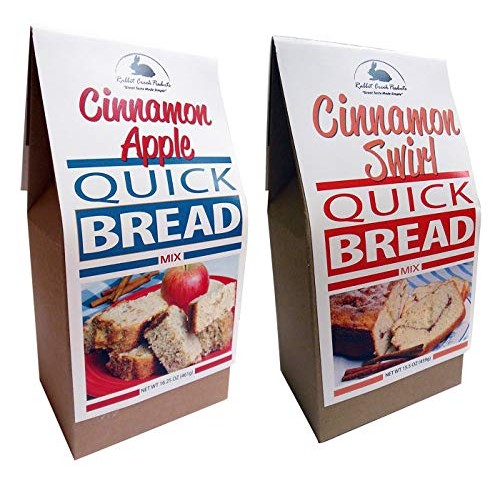 Rabbit Creek Quick Bread Mix Variety Pack Of 2 – Cinnamon Apple