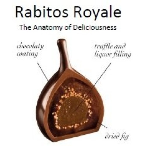 Rabitos Royale 10 Individually Wrapped Figs - Bulk