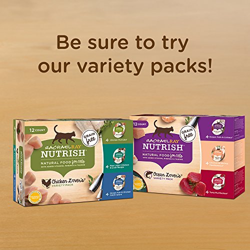 Rachael Ray Nutrish Natural Wet Cat Food, Ocean Fish &Amp; Chicken C