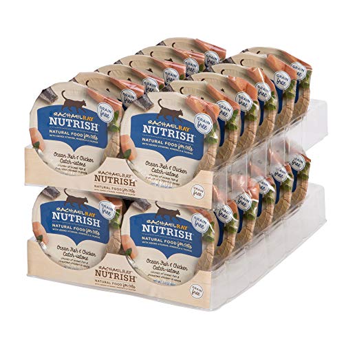 Rachael Ray Nutrish Natural Wet Cat Food, Ocean Fish &Amp; Chicken C