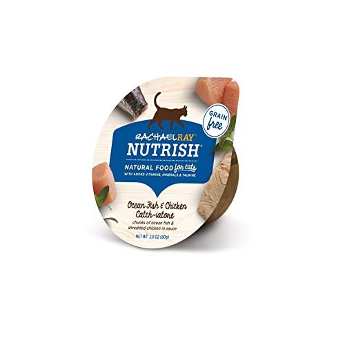 Rachael Ray Nutrish Natural Wet Cat Food, Ocean Fish &Amp; Chicken C