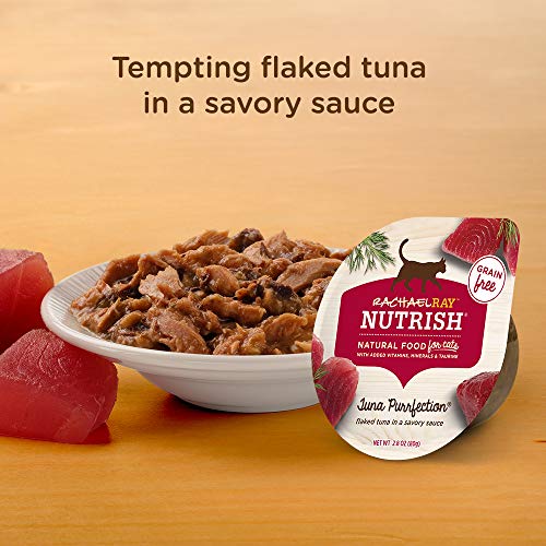 Rachael Ray Nutrish Natural Wet Cat Food, Tuna Purrfection Recip