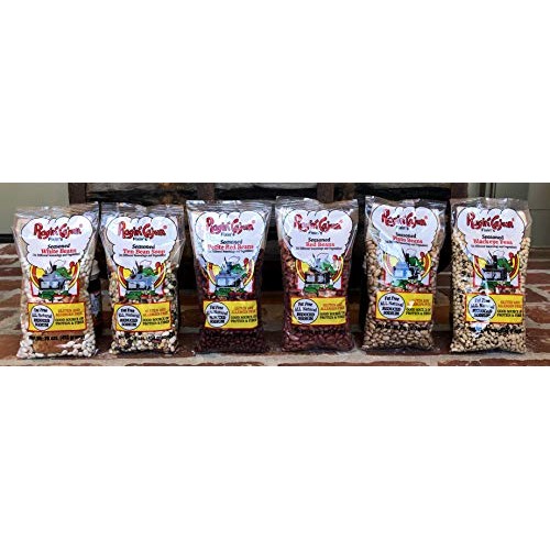 Seasoned Beans Variety Pack: Red Beans, Ten Bean Soup, Piñto Bea