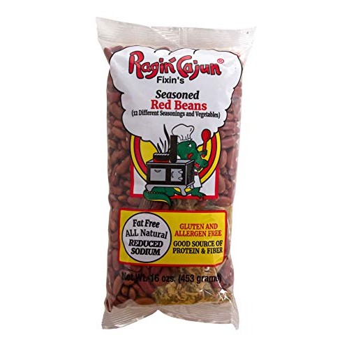 Seasoned Red Beans 16 Oz Ragin Cajun