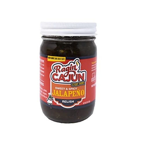 Spicy Sweet Jalapeño Relish 12 Fl Oz Ragin Cajun