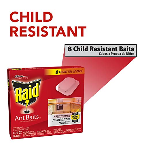 Raid Ant Killer Baits, For Household Use, Child Resistant, 4 Count
