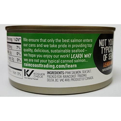 Raincoast Trading Wild Pink Salmon Pack Of 12