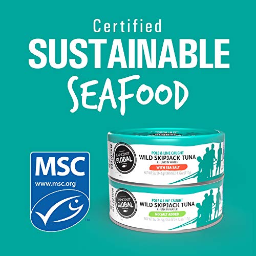 Raincoast Global Wild Skipjack Tuna No Salt Added 12 Pack