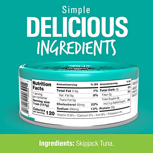 Raincoast Global Wild Skipjack Tuna No Salt Added 12 Pack