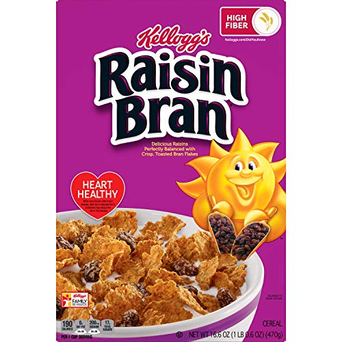 Kelloggs Raisin Bran, Breakfast Cereal, Original, Excellent Sou