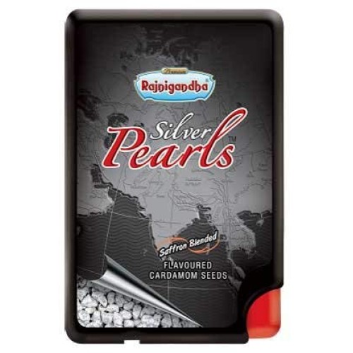 Rajnigandha Silver Pearls Saffron Blended Flavored Cardamom Seed