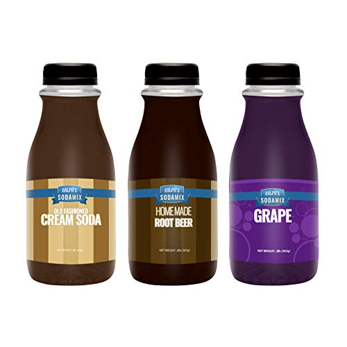 Ralphs 3 Sparkling Water Soda Maker Flavors Syrup Pack | Cream