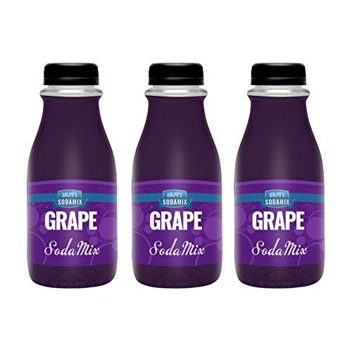 Ralphs Grape Sparkling Water Flavoring Sodamix | Three 12Oz Bot