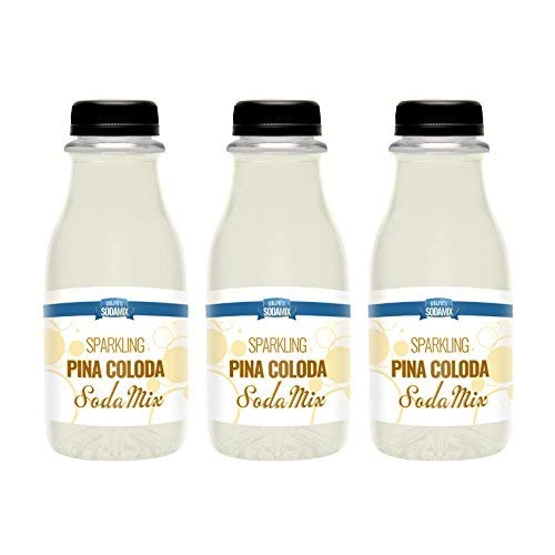 Ralphs Pina Colada Sparkling Water Flavoring Sodamix | Three 12