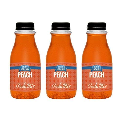Ralphs Peach Sparkling Water Flavoring Sodamix | Three 2Oz Bottles