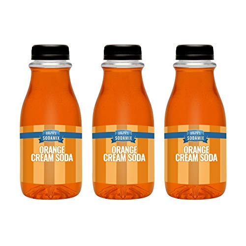 Ralphs Orange Cream Soda Sparkling Water Sodamix Flavor | Three