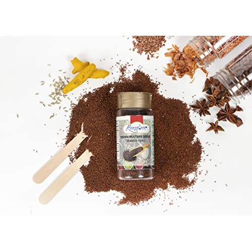 Ramaroma Brown Mustard Seed Whole – Gourmet Indian Spice – Hot &...