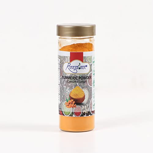 RamaromaTurmeric Powder Haldi Powder - Ground Turmeric in Pa...