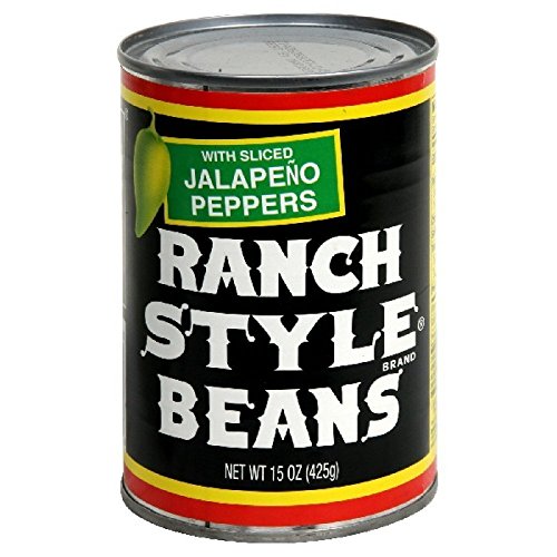 Ranch Style Beans With Sliced Jalapeno Peppers 15Oz Can Pack Of