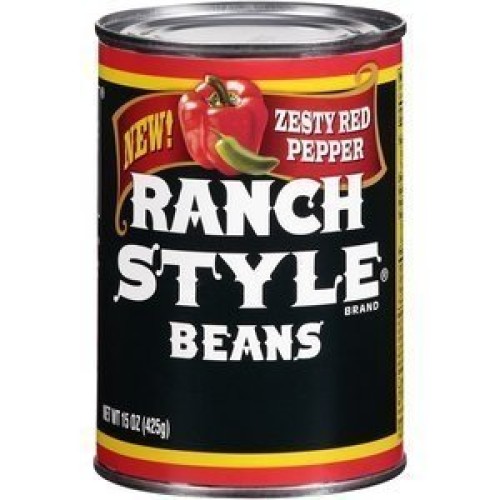 Ranch Style Beans, Zesty Pepper, 15Oz Can Pack Of 6