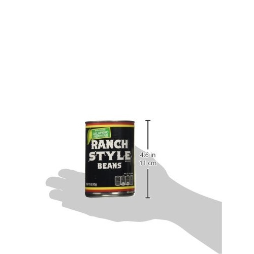 Ranch Style Beans, Sliced Jalapeno Peppers, 15Oz Can Pack Of 6