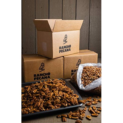Rancho Pecana’S Natural Pecan Halves, Non-Gmo, Grain Free, Glute