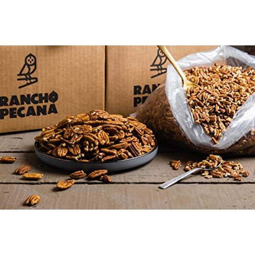 Rancho Pecana’S Natural Pecan Halves, Non-Gmo, Grain Free, Glute