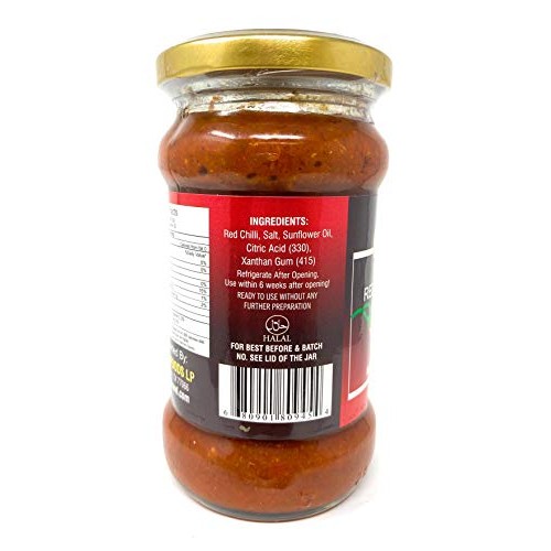 Asian Kitchen Red Chilli Cooking Paste 10.58oz 300g Glass Jar ...