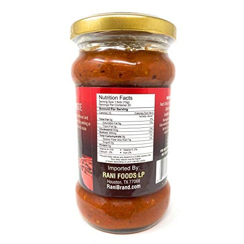 Asian Kitchen Red Chilli Cooking Paste 10.58oz 300g Glass Jar ...