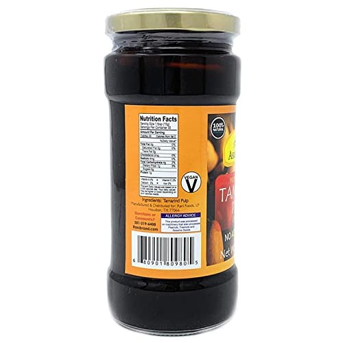 Asian Kitchen Tamarind Paste Puree Imli 16oz 454g 1lb Glass ...