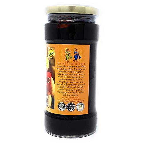 Asian Kitchen Tamarind Paste Puree Imli 16oz 454g 1lb Glass ...