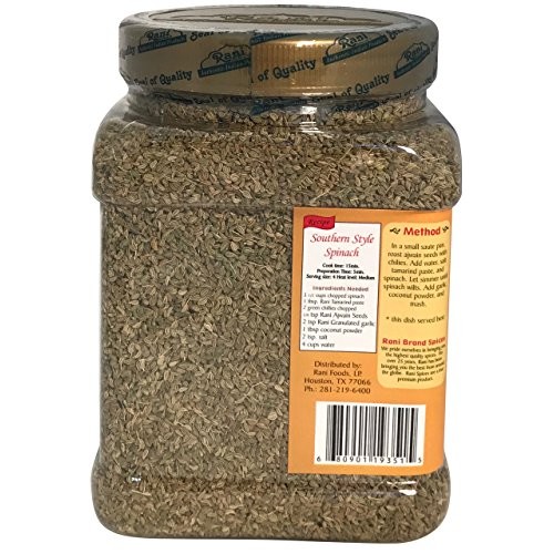 Rani Ajwain Seeds Carom Bishops Weed Spice Whole 16Oz 454G ~