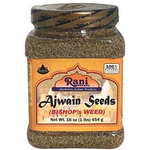 Rani Ajwain Seeds Carom Bishops Weed Spice Whole 16Oz 454G ~