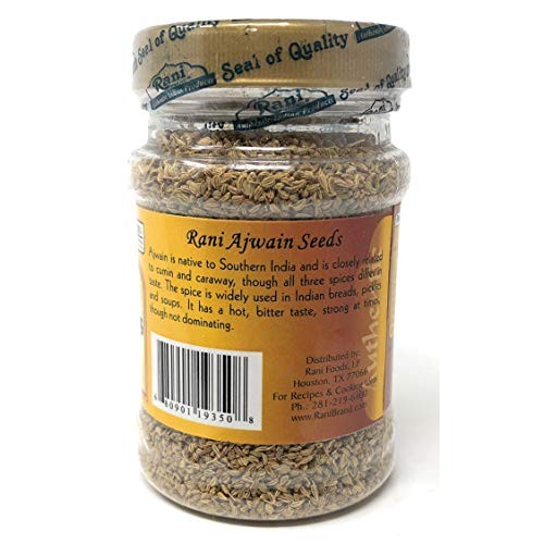 Rani Ajwain Seeds Carom Bishops Weed Spice Whole 3Oz 85G ~ N