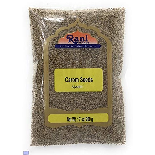 Rani Ajwain Seeds Carom Bishops Weed Spice Whole 7Oz 200G ~