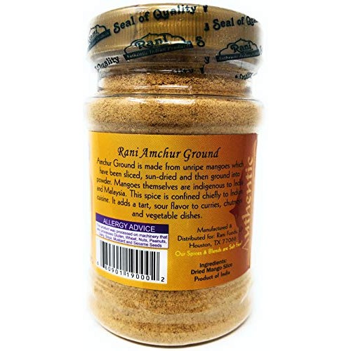 Rani Amchur Mango Ground Powder Spice 3Oz 85G ~ All Natural,