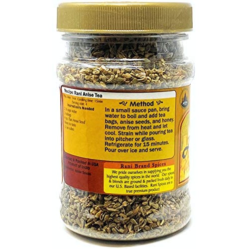Rani Anise Seeds 3Oz 85G Pet Jar All Natural ~ Gluten Friendly